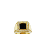 Anello IGold Uomo in Oro giallo Onice AN51105700800 - AN51105700800